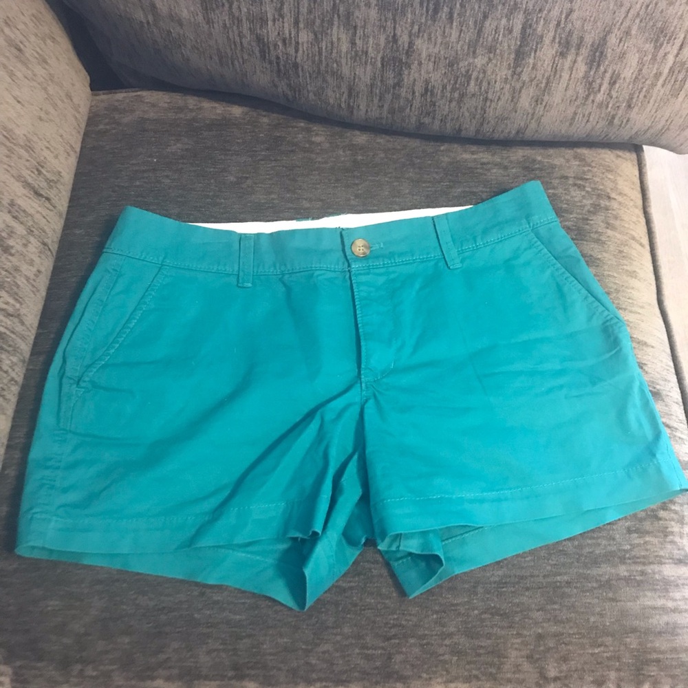 Old Navy Green/Teal Shorts Size 6